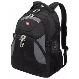 Рюкзак Wenger, универсальный, черный, 26 л, 34х17х47 см