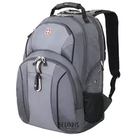 Рюкзак Wenger, универсальный, серо-серебристый, 26 л, 34х16х48 см