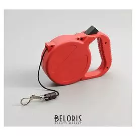 Рулетка, 7 м, до 35 кг, красная