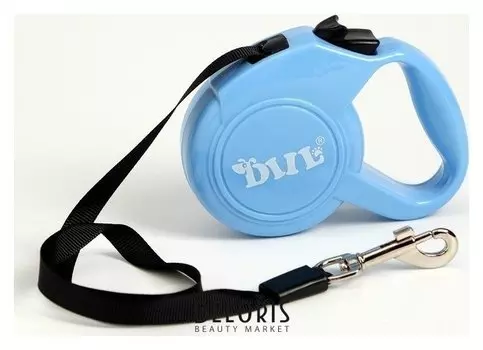 Рулетка Diil, 3 м, до 10 кг, лента, голубая