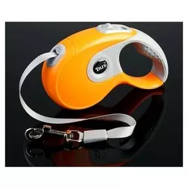 Рулетка Diil, 3 м, до 10 кг, лента, прорезиненная ручка, оранжевая с серым