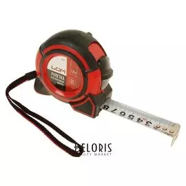 Рулетка Lom, двухкомпонентный корпус, 7.5 м х 25 мм