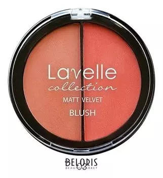 Румяна для лица компактные двухцветные Matt Velvet Blush