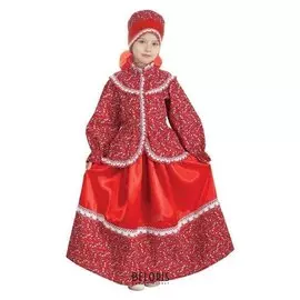 Русский народный костюм «Забава», головной убор, блуза, юбка, рост 98-104 см