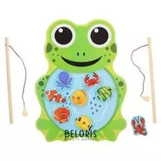 Рыбалка "Лягушонок", 8 элементов, 2 удочки