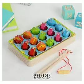 Рыбалка объемная "Цветные рыбки"