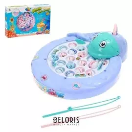 Рыбалка «Пиранья», работает от батареек, микс