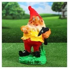 Садовая фигура "Гном с киркой", 40 см