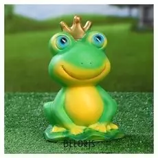 Садовая фигура "Лягушка царевна" 17х25х15см