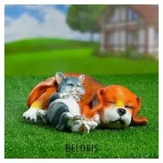 Садовая фигура "Лучшие друзья", 23х27х11см