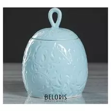 Сахарница "Петелька" 0,5 л, голубая