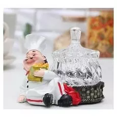 Сахарница «Повар», 150 мл, 15×12×13 см