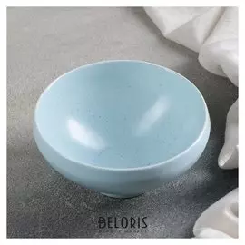 Салатник 250 мл "Амелия", D=12 см, цвет голубой