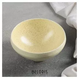 Салатник 250 мл "Амелия", D=12 см, цвет жёлтый