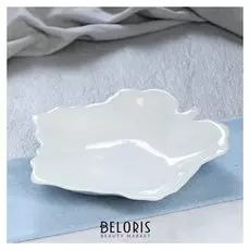 Салатник "Клен", белый, 300 мл