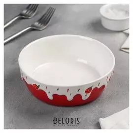 Салатник «Клубничка», 15х5 см