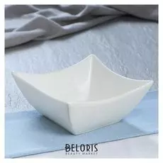 Салатник "Квадрат", белый, 500 мл