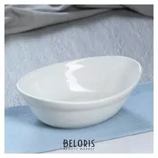 Салатник "Ладья", белая, 500 мл