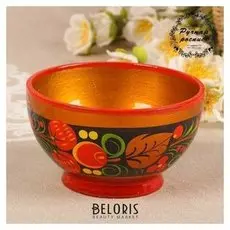 Салатник, малый, 11×5 см, хохлома