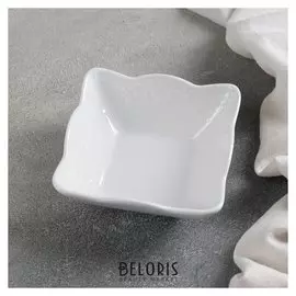 Салатник «Сьюзен», 11×4 см, цвет белый