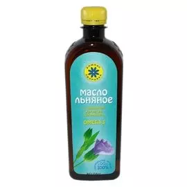 Масло льняное с селеном, хромом, кремнием (Объем 500 мл)