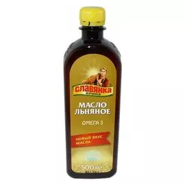 Масло льняное "Славянка Арина" (Вес 500 мл)