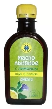 Масло льняное с лимоном