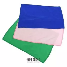 Салфетка для автомобиля Torso, микрофибра, тонкая, 20х30 см, набор 3 шт.