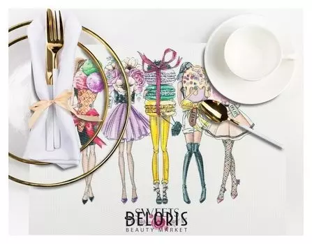 Салфетка на стол "Girls Sweets" 29*40 см