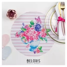 Салфетка на стол "Любимая мама" 30 х 30 см, 100 % п/э, оксфорд 420 г/м2