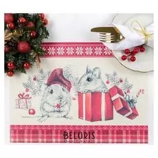 Салфетка на стол "Подарок" 29*40 см