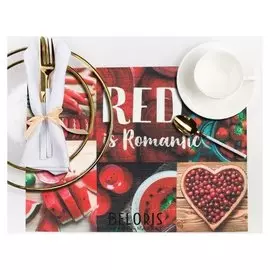 Салфетка на стол "RED Is Romantic" 29*40 см