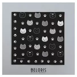 Салфетки бумажные «Хэппи мяу», 33х33 см, набор 20 шт.