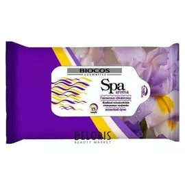 Влажные салфетки Spa Aroma японский ирис