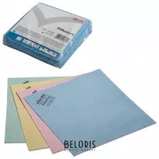 Салфетки VILEDA "ПВАмикро", комплект 5 шт., искусственная замша, голубая, 35х38 см