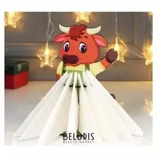 Салфетница "Бычок" набор 4 детали