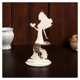 Салфетница «Дама с сердцем», 26×12×0,3 см