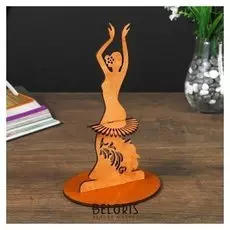 Салфетница "Девушка в танце" (Набор 4 детали)