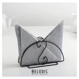 Салфетница "Мелодия", цвет чёрный