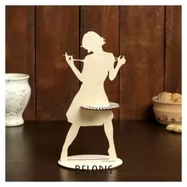 Салфетница «Модница», 24,5×12,5×0,3 см