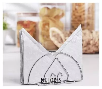 Салфетница «Сердце», 14×8×6 см