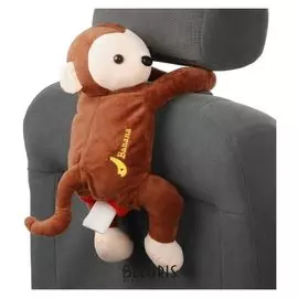 Салфетница в автомобиль на спинку сиденья "Обезьянка"