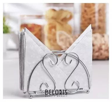 Салфетница «Завитки», 13,5×3,5×9 см