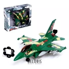 Самолет «Истребитель», работает от батареек, мкис