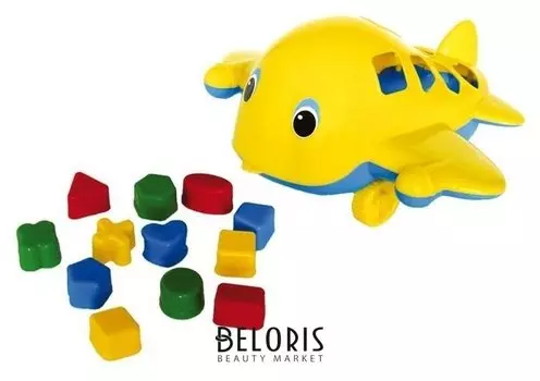 Самолет-кит с логическими фигурами