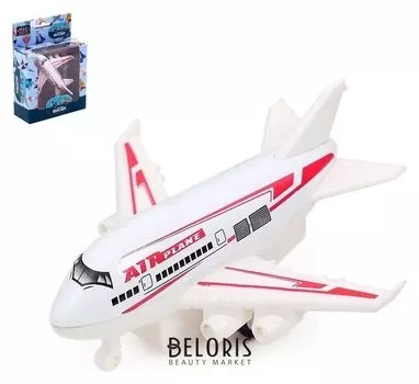 Самолёт металлический «Лайнер», инерционный