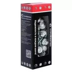 Саморез 4,8х28 кровельный, насышенно-белый, RAL 9003, уп. 60 шт. с окном