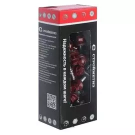 Саморез 4,8х35 кровельный, красно-коричневый, RAL 3011, уп. 60 шт.