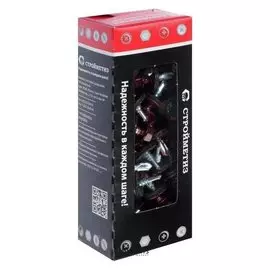 Саморез 5,5х19 кровельный, винно-красный, RAL 3005, уп. 70 шт.