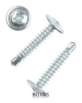 Саморезы для тонк.пластин оц.с буром 4,2х25 ,200 ш